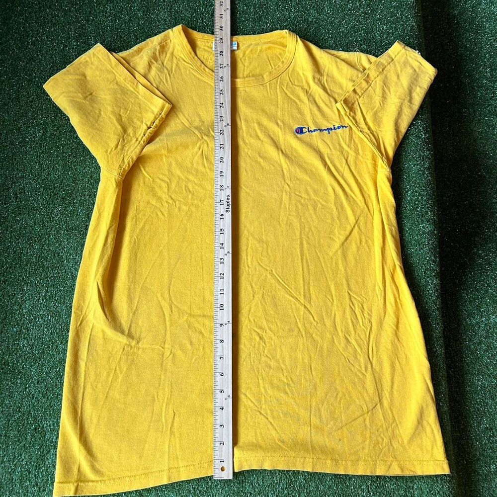 Champion Men's Yellow T-shirt